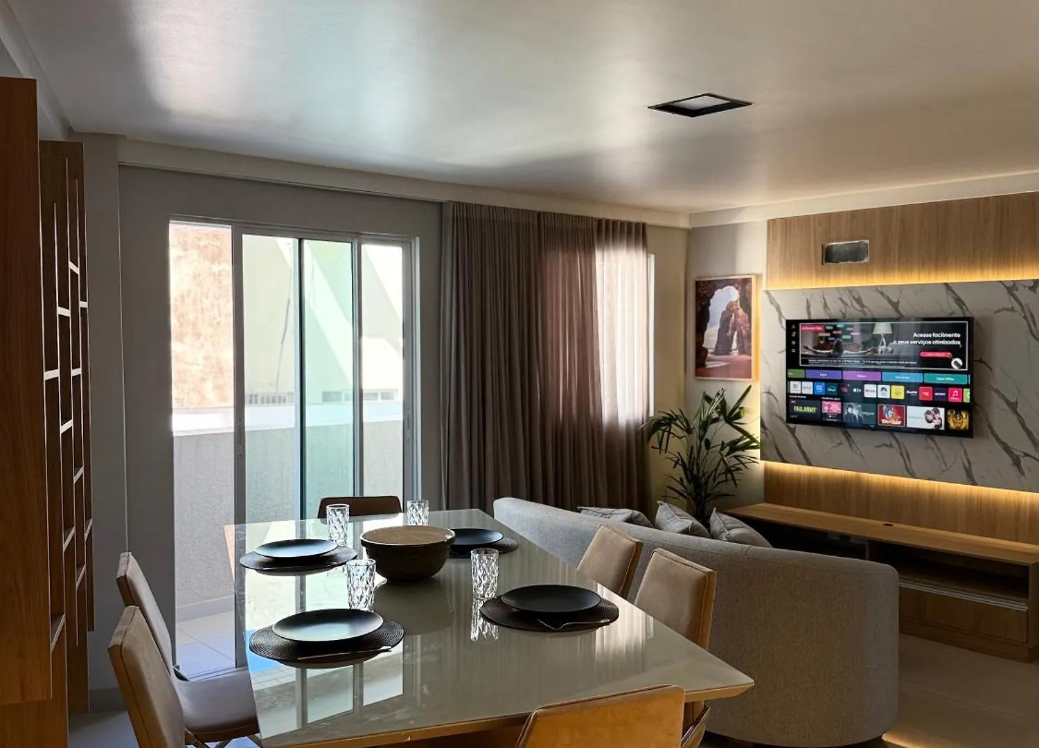 公寓 Apartamento Moderno 2 Suites, A 200M Da Beira Mar 福塔雷萨